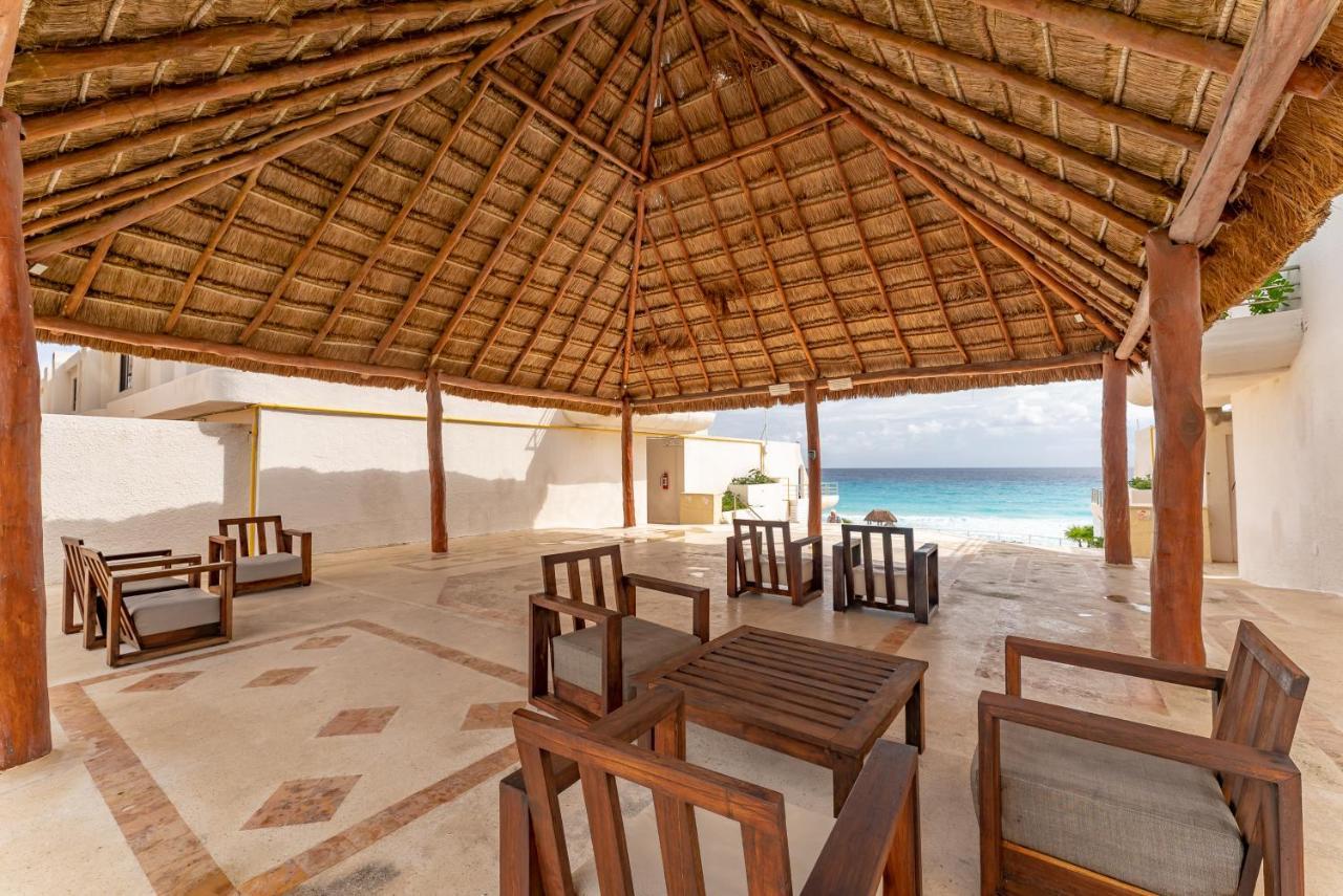 Amazing Caribbean Ocean View At Villas Marlin In Канкун Экстерьер фото