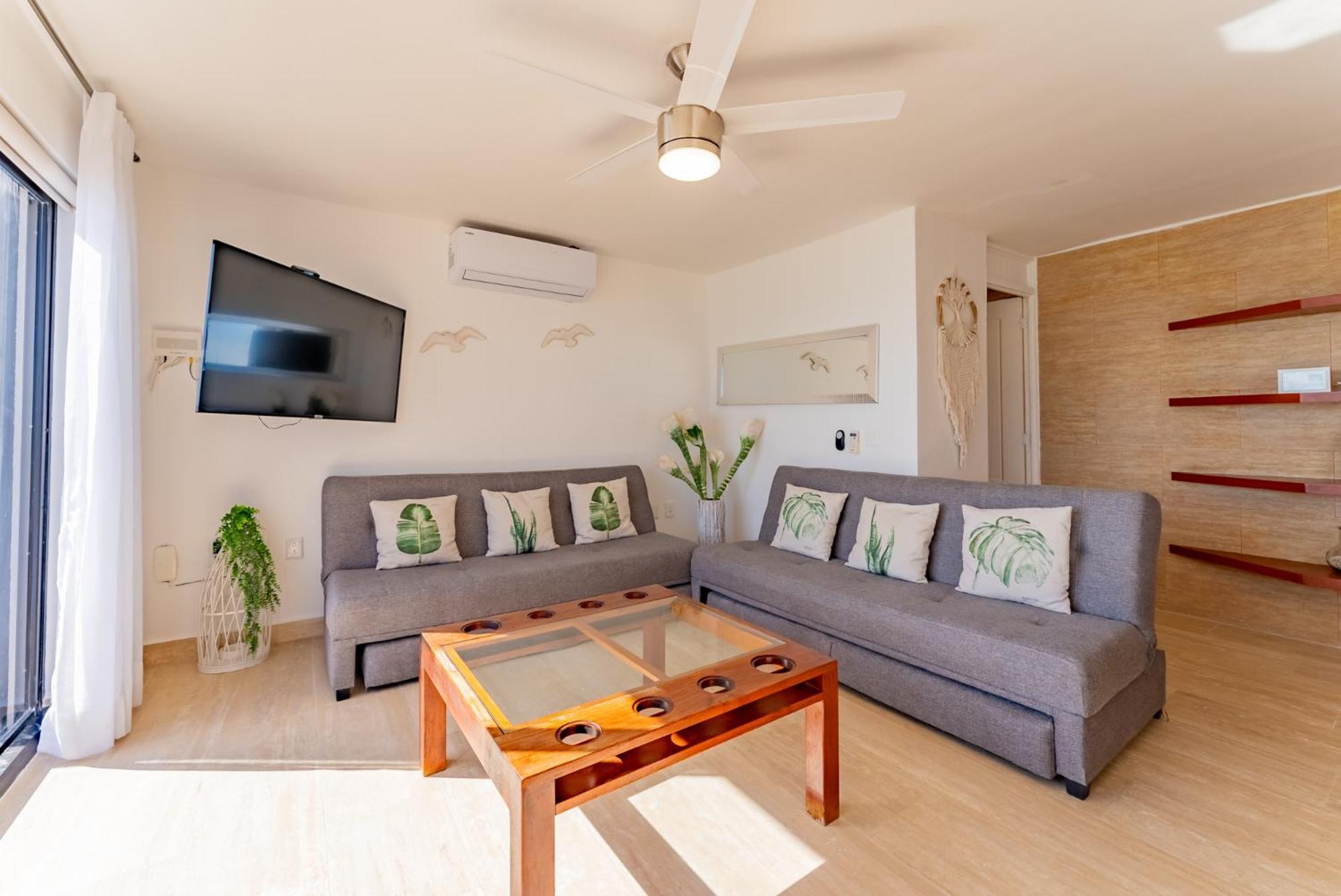 Amazing Caribbean Ocean View At Villas Marlin In Канкун Экстерьер фото
